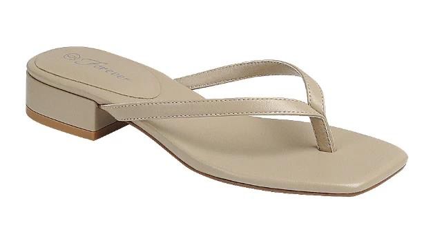 PLAIN THONG SANDALS