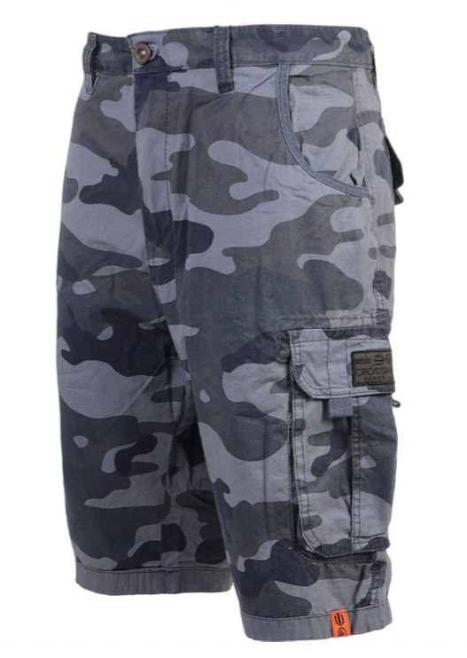 MEN CAMO CARGO SHORTS