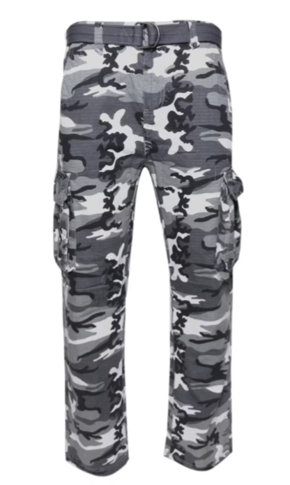 MENS CAMO CARGO PANTS