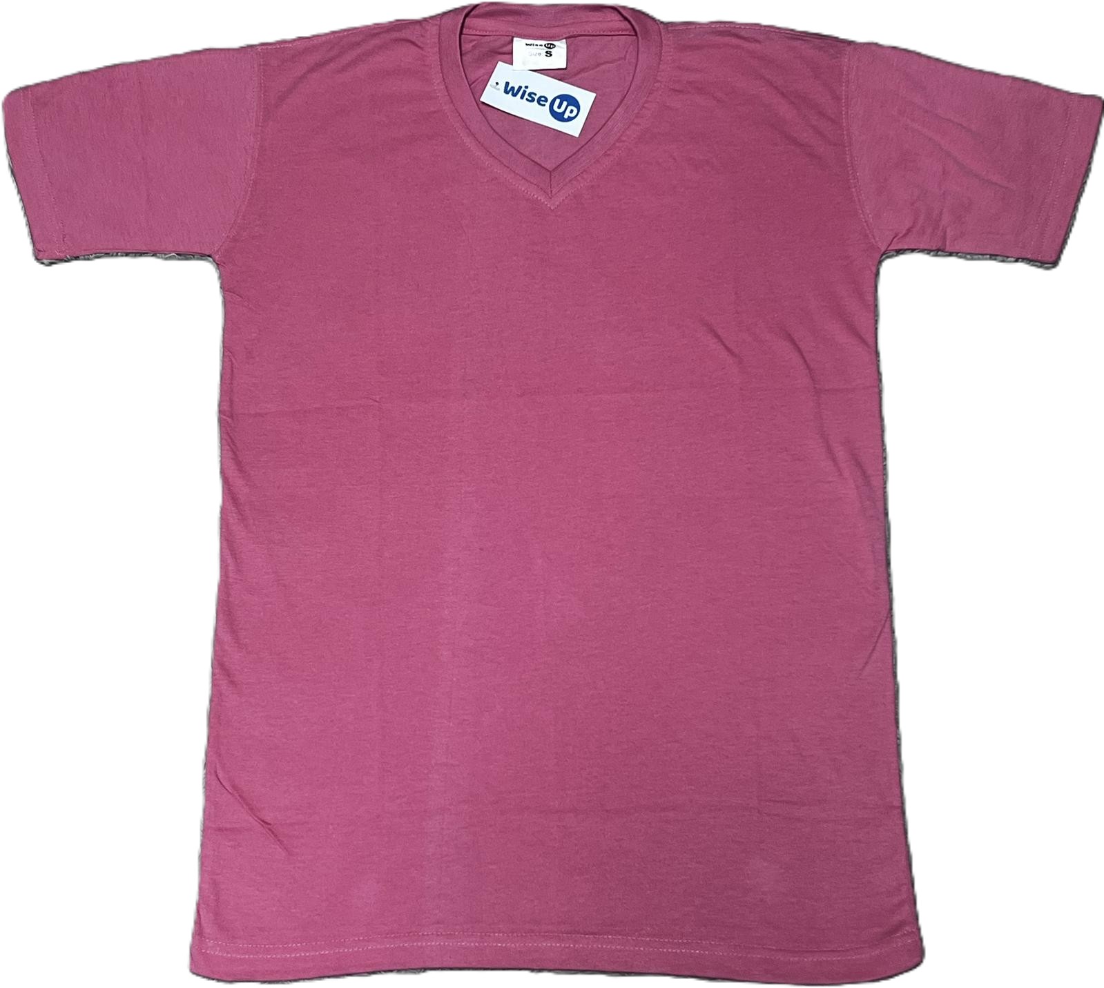 UNISEX SOLID VNECK TSHIRTS