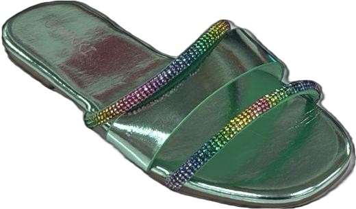 BLING SLIP ON SANDALS