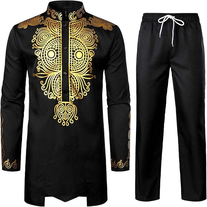 DASHIKI AND PANT SET